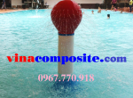 Trụ phun nước sân chơi nước